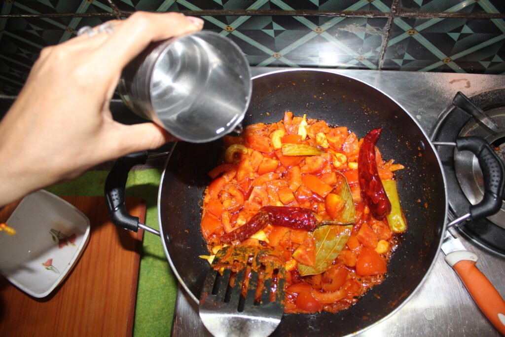 gravy in add water