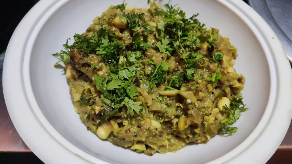 Brinjal bharta